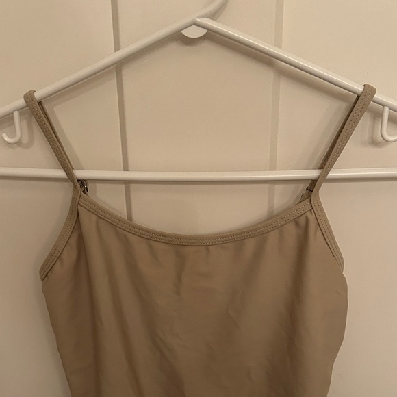 SHEIN Beige Spaghetti Strap Bathing Suit - Picture 2 of 5